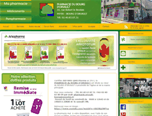 Tablet Screenshot of pharmacie-orvault.com
